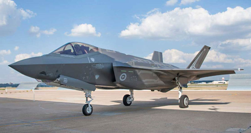 澳大利亚f35飞机,澳大利亚空军接收f-35