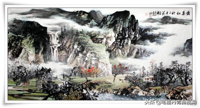 全星恒山水画,全星恒山水画作品