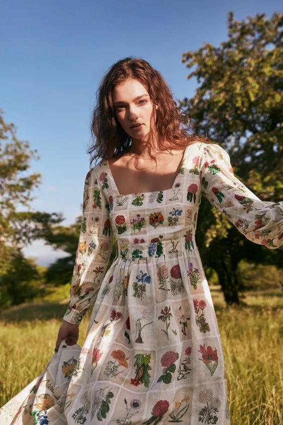 复古潮流配什么印花,复古印花打底怎么搭配