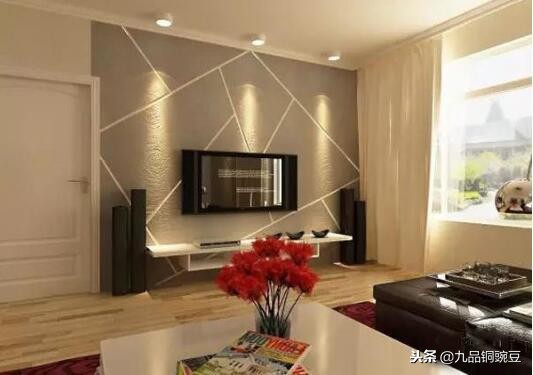 电视背景墙常用9种装修设计,最省钱的电视背景墙装修方案