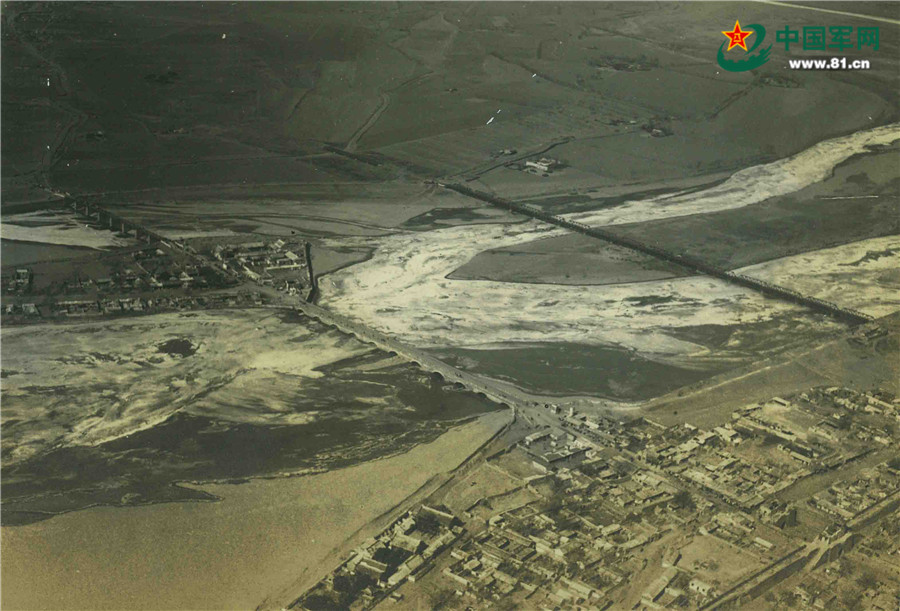 抗战时期国军部队真实影像,八路军阳明堡照片