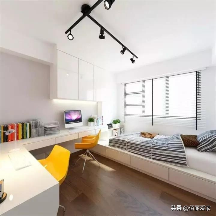 小户型次卧太小了,不如设计榻榻米+柜子,参考这9个案例很实用