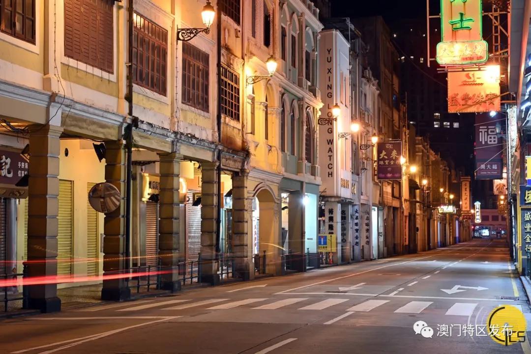澳门风景真实照片晚上,澳门高清城市夜景视频素材