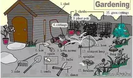 34张图教你记住英语中所有生活用词，一天记一张，一个月搞定