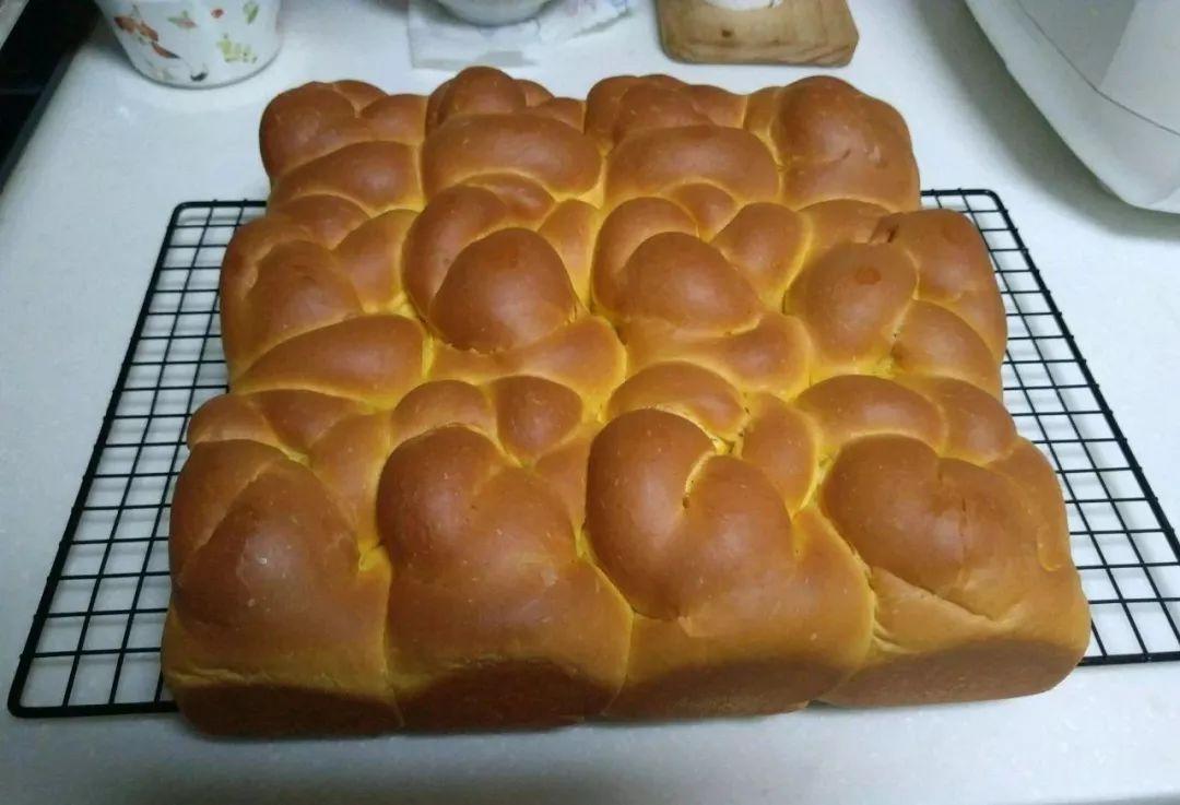 不含添加剂南瓜面包,不用烤箱的南瓜面包