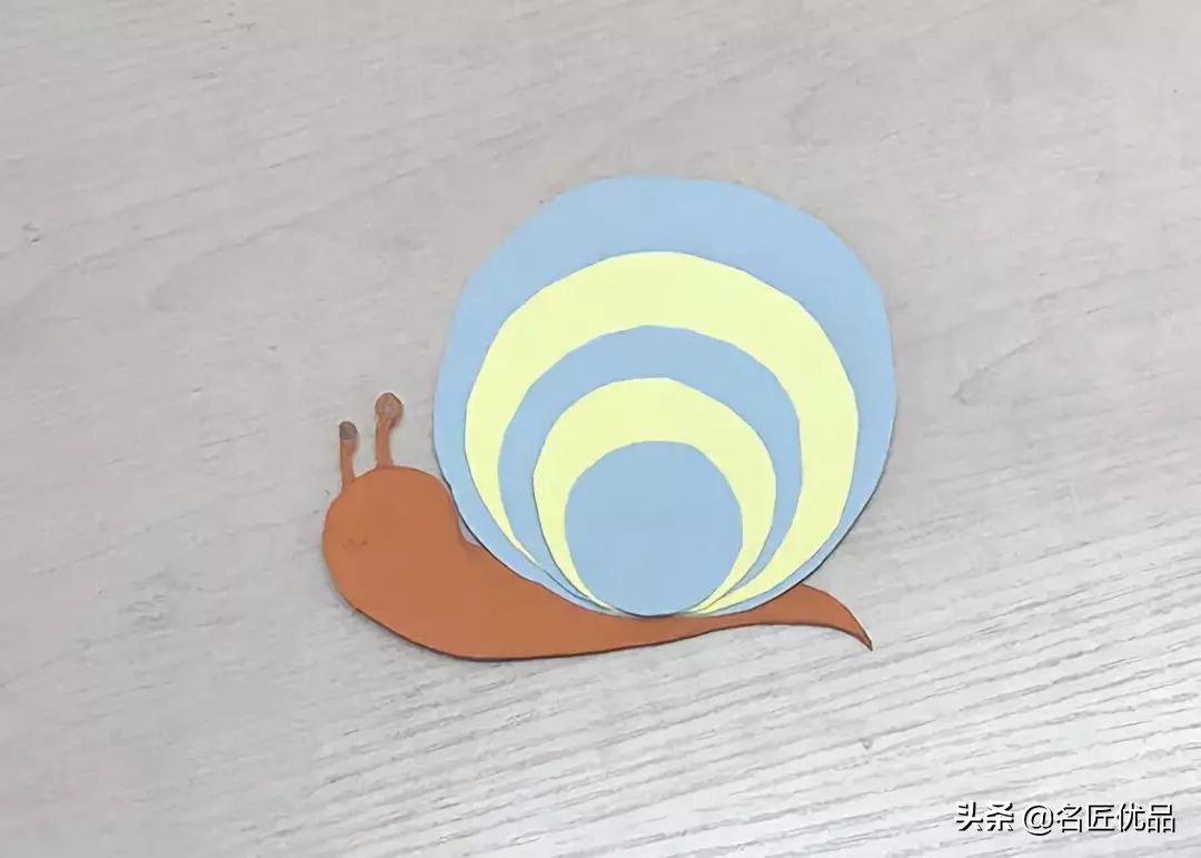 亲子手工制作幼儿园蜗牛,亲子创意手工大全蜗牛