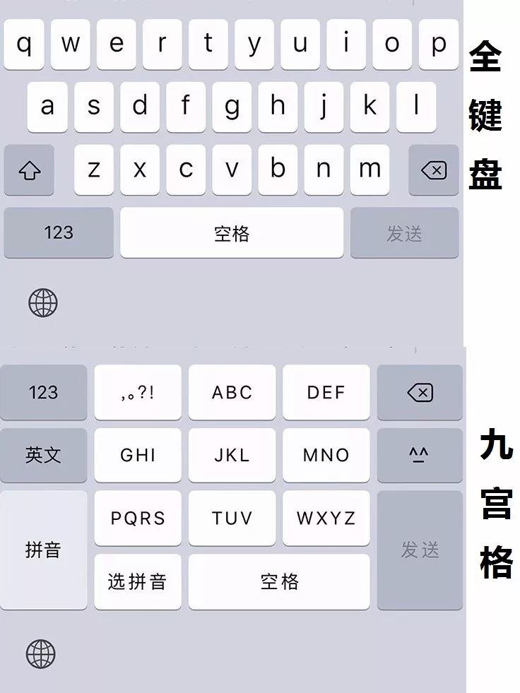 手机键盘输入法种类,手机输入法九宫格好用还是26键