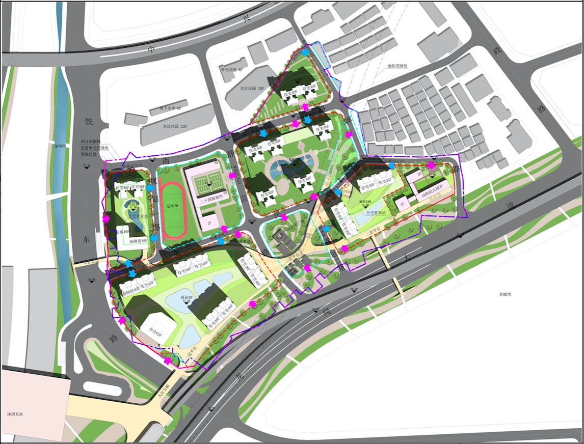 龙岗区布吉南门墩未拆前的样子,深圳龙岗布吉南门墩旧改