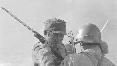 抗日虎将击毙日本人,一刀干掉日军大佐