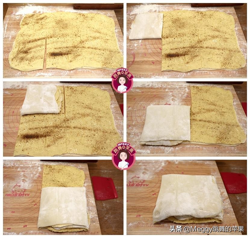 千层酥脆松软有层次,千层金银饼的做法窍门