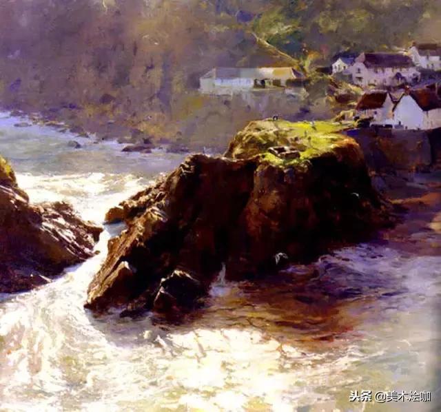 一组风景油画,一组好看的风景油画图