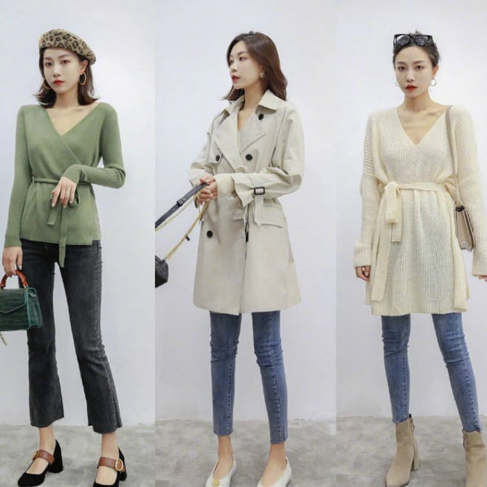 时髦有格调的韩风穿搭,27套早春休闲气质搭配你学会了吗