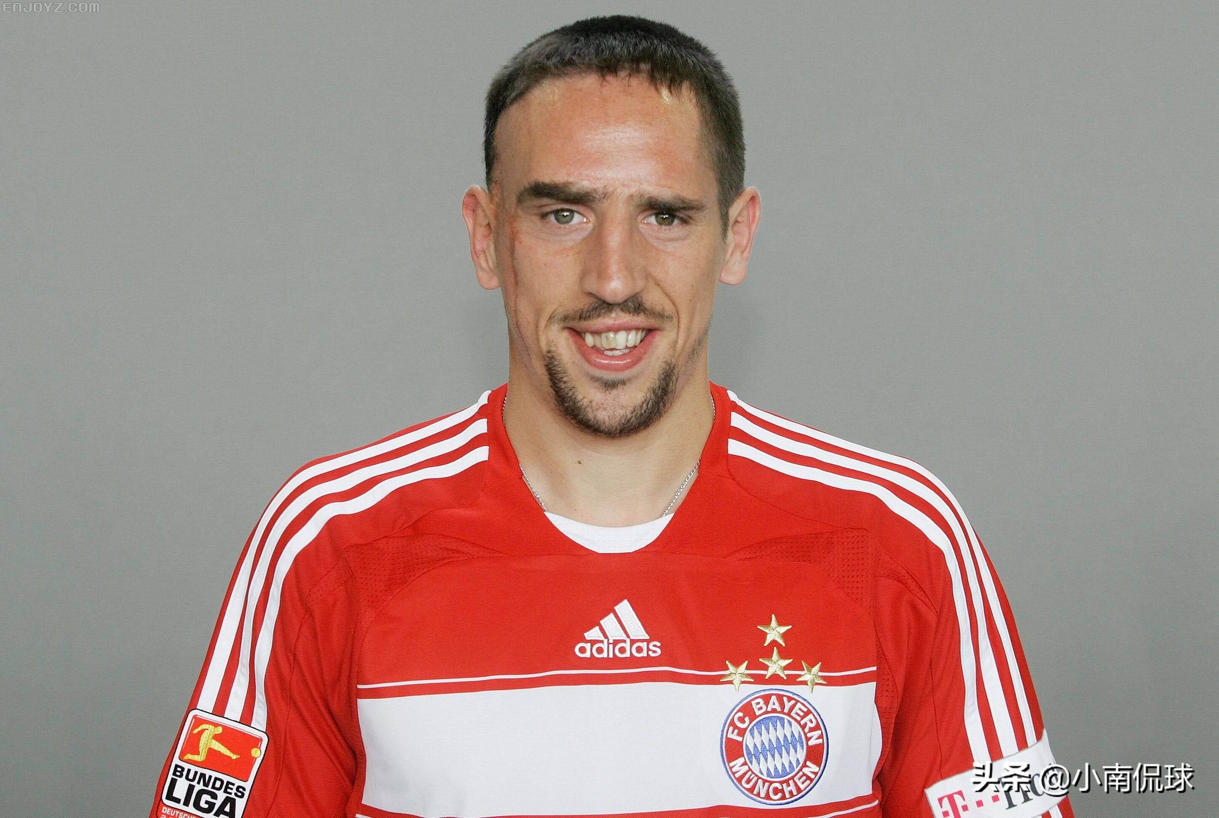 拜仁国王里贝里,被称为国王的球星