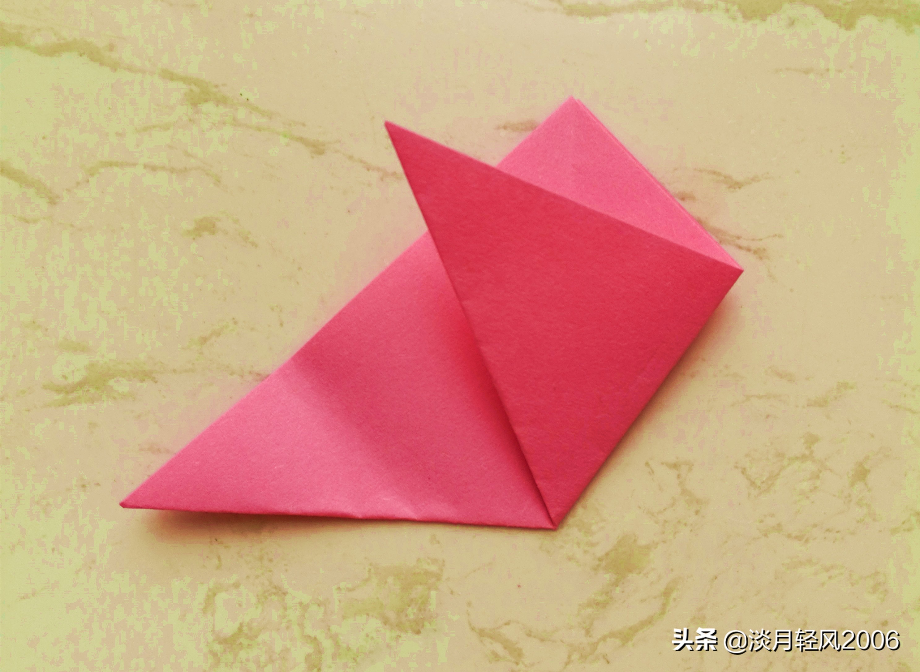 最简单剪纸手工花教程,手工剪纸花教程简单又漂亮