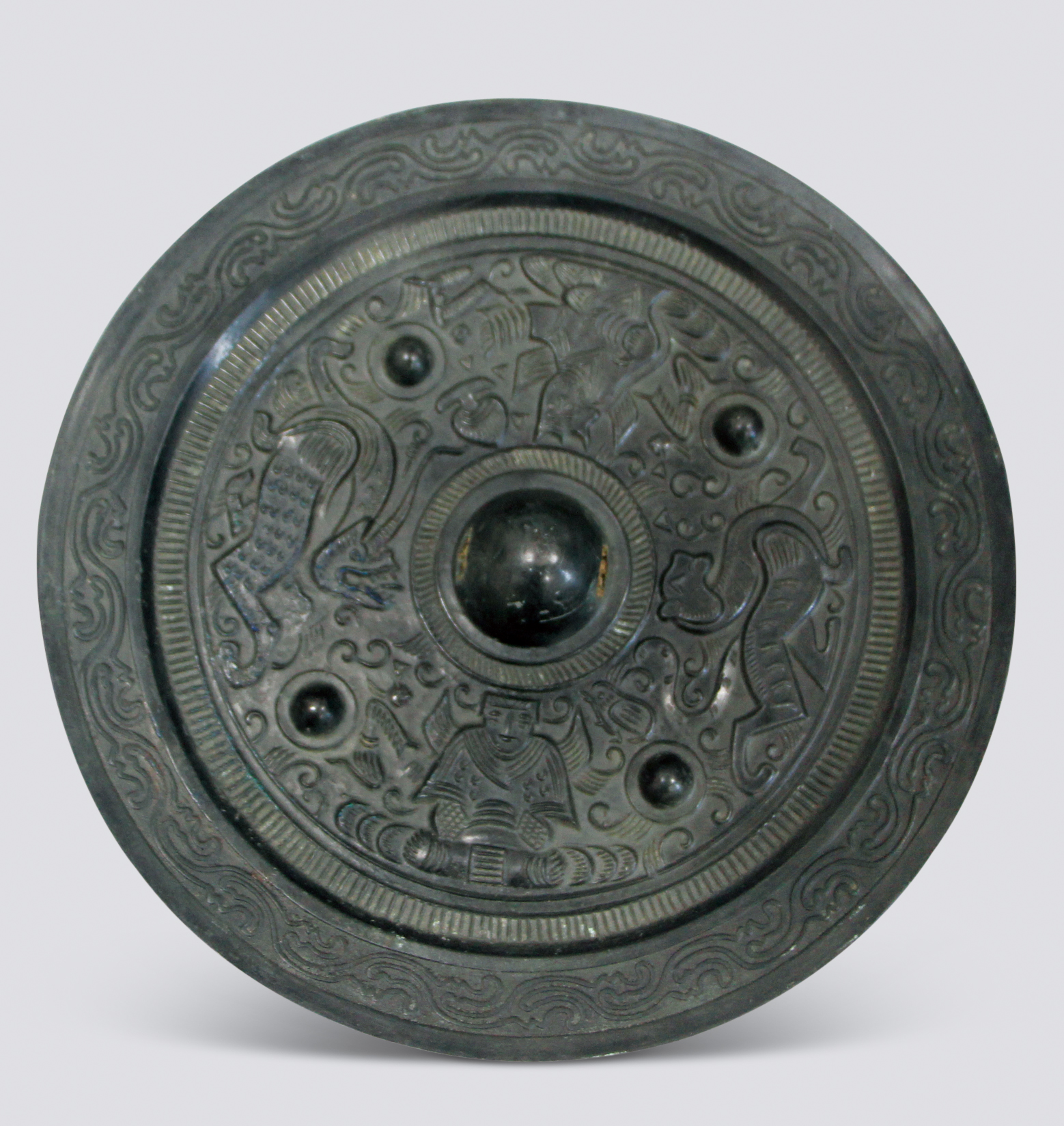 国家博物馆中国古代铜镜文化,博物馆藏古铜镜真品