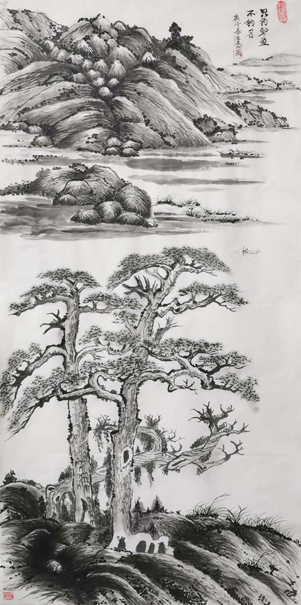 画家洪美劝——墨韵悠然笔墨丹青