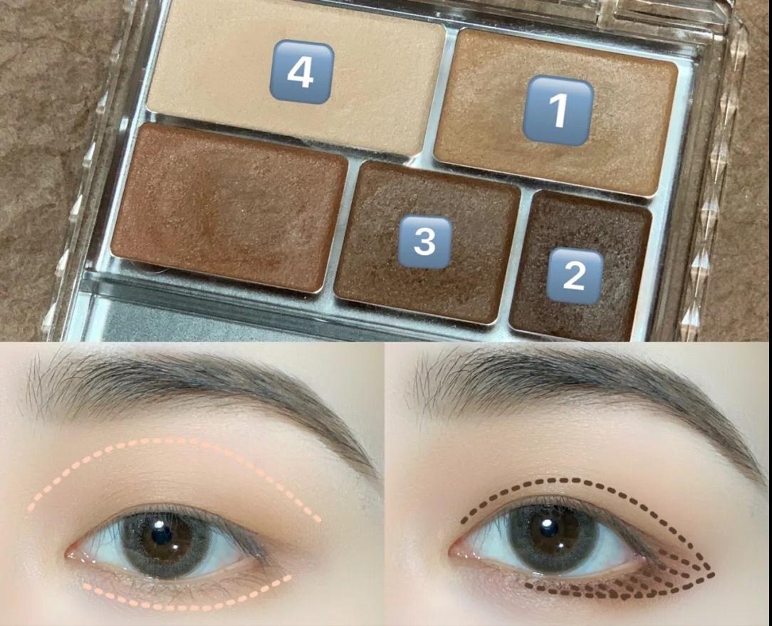 单眼皮肿眼泡韩系眼妆,单眼皮肿眼泡消肿眼影