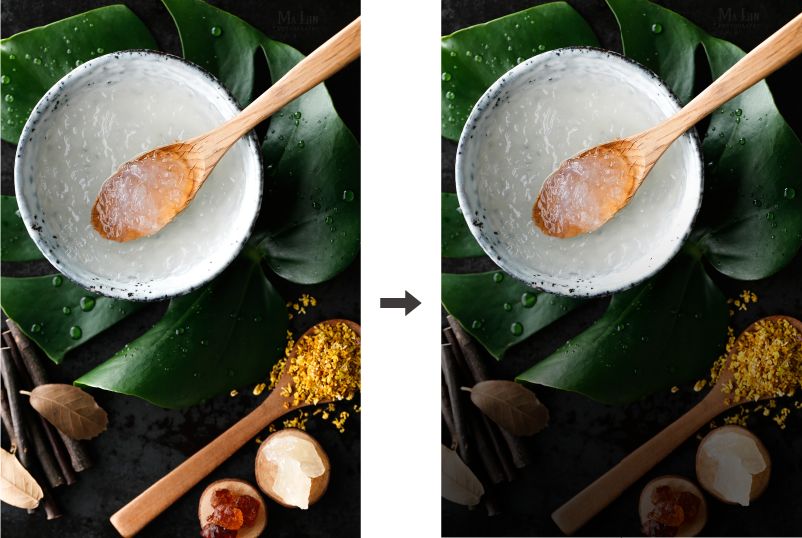 如何增加画面的丰富感-燕窝宣传单修改示范