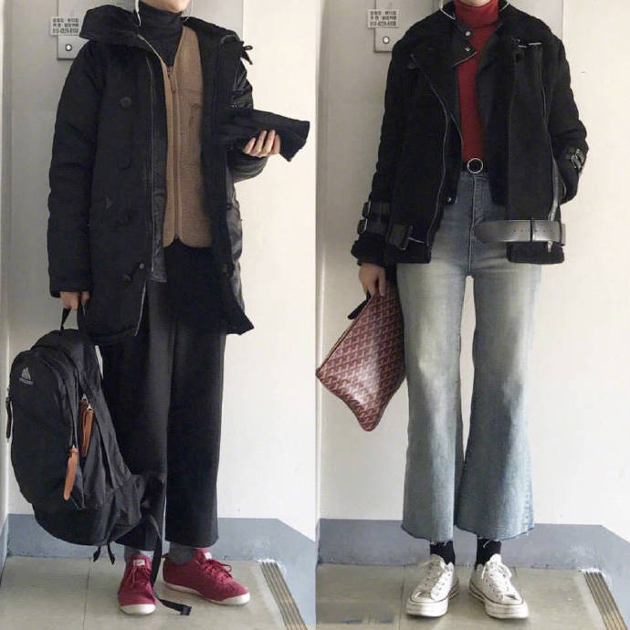 大腿肥小腿瘦时候穿什么裤子,怎样穿裤子显瘦又遮肚子