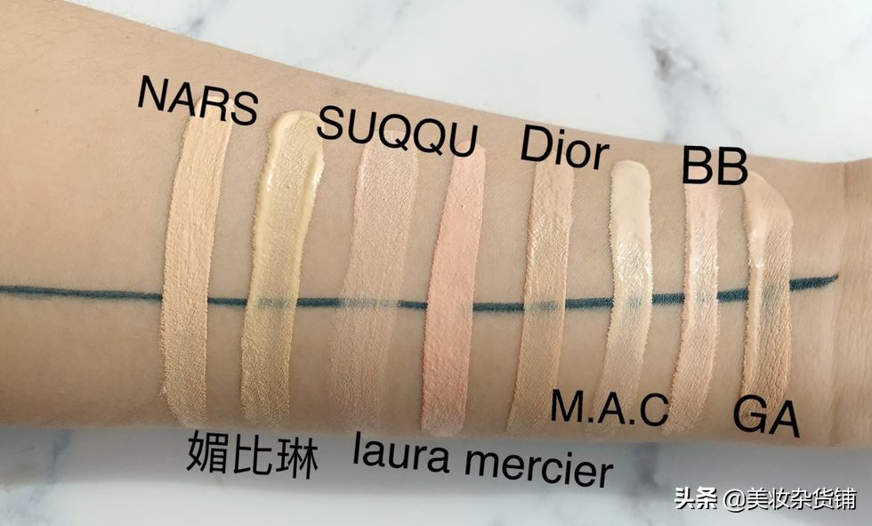 nars遮瑕笔所有色号,nars遮瑕蜜测评遮黑眼圈
