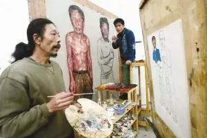 美术生哭完了继续画,气哭老师的美术生