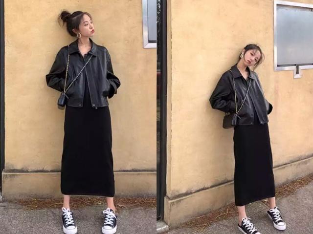 高腰pu皮衣女韩版,百搭时尚pu皮衣女