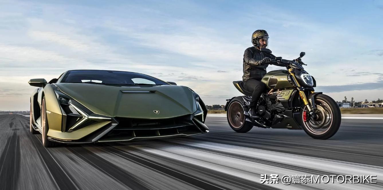 杜卡迪hypermotard1100evo骇客,杜卡迪兰博基尼联名摩托