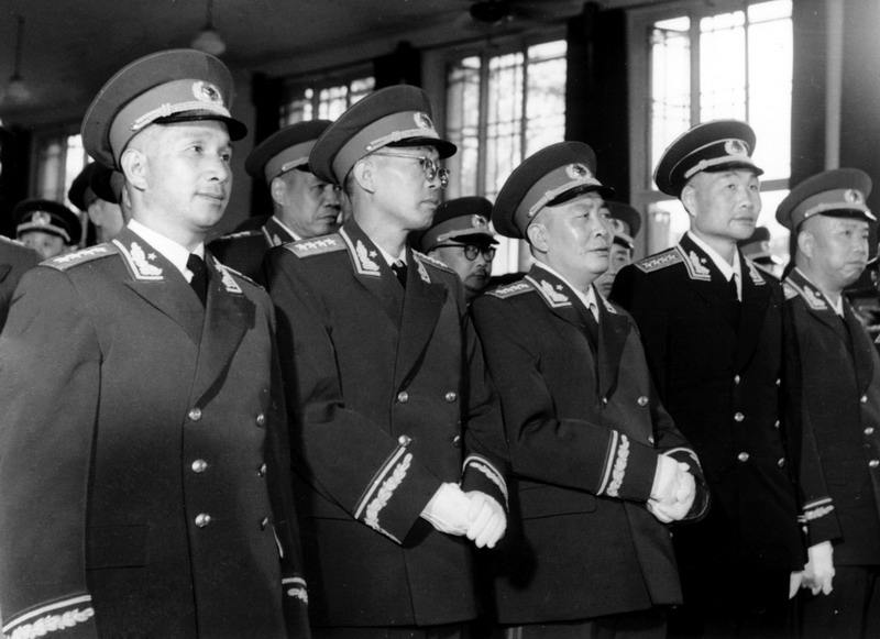 55年授衔国军将军,55年授衔大校的国民党将领