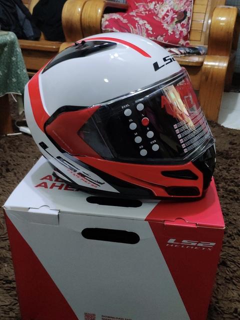 ls2尾翼揭面盔,ls2全盔骑行感受