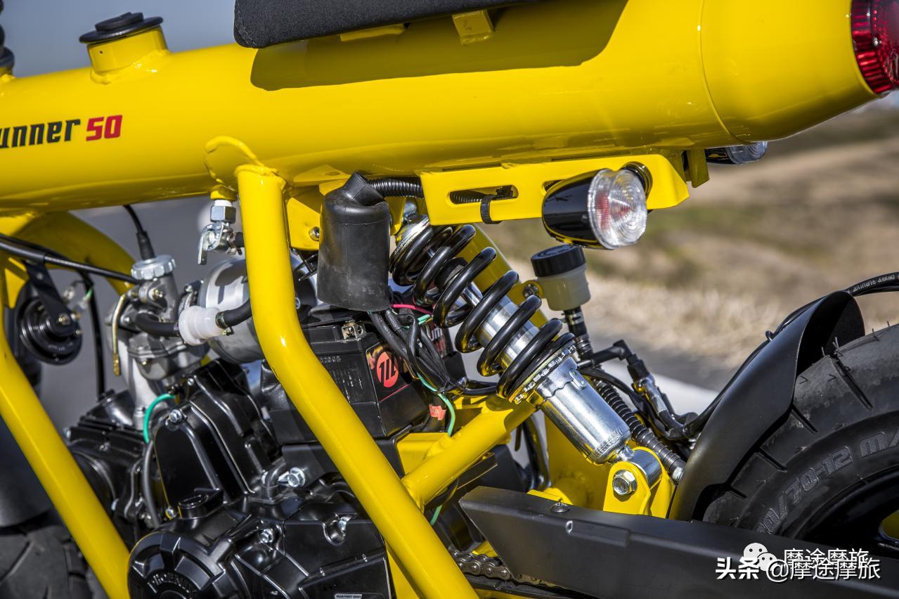 火箭筒专用小摩托,泰国产小摩托gunner50