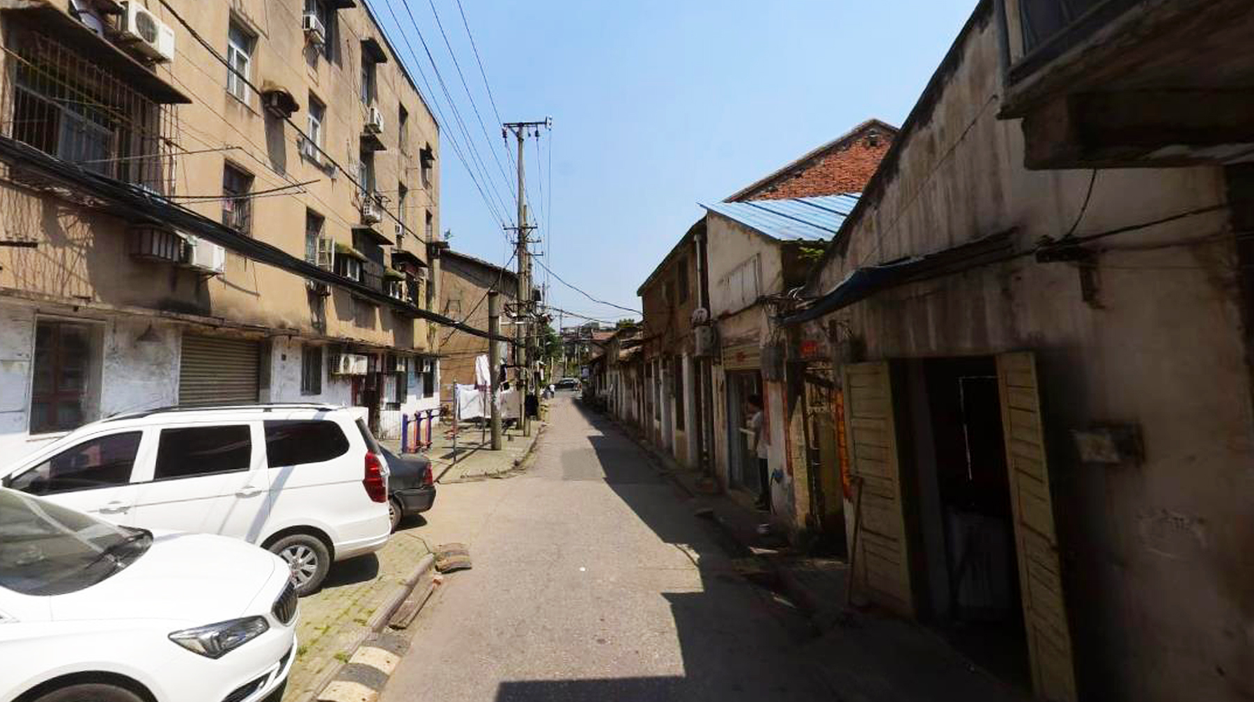 武汉闹市区里的老地方陆家街：小巷子组成城中村，低矮建筑如迷宫