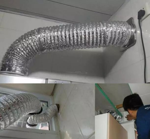 油烟机管道塑料和铝箔哪个好,油烟机铝箔排烟管怎么总是自己坏