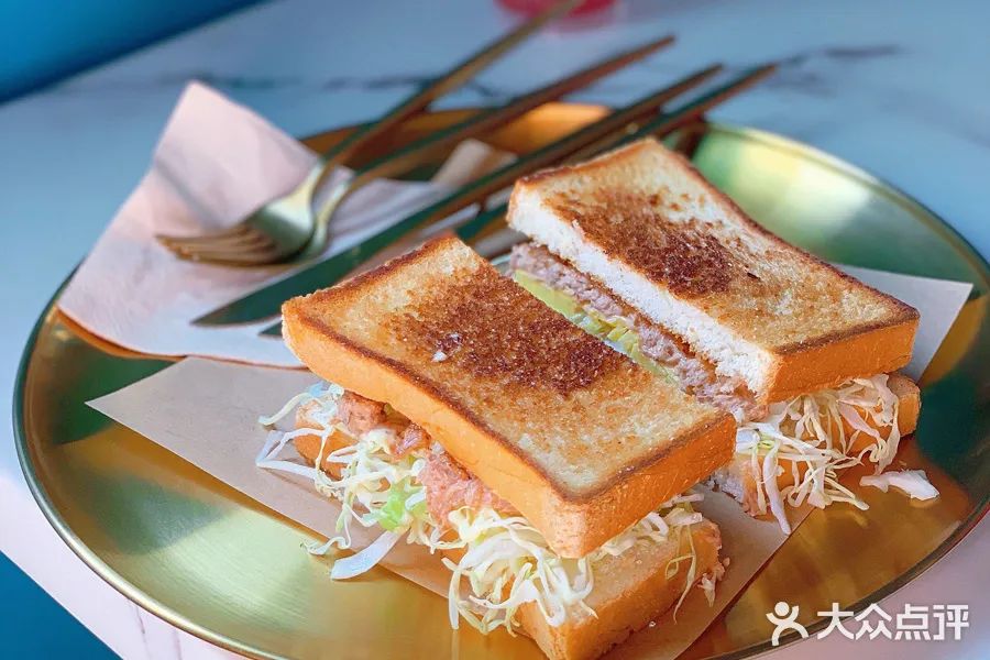 吐司美食网红店,网红北海道小吐司