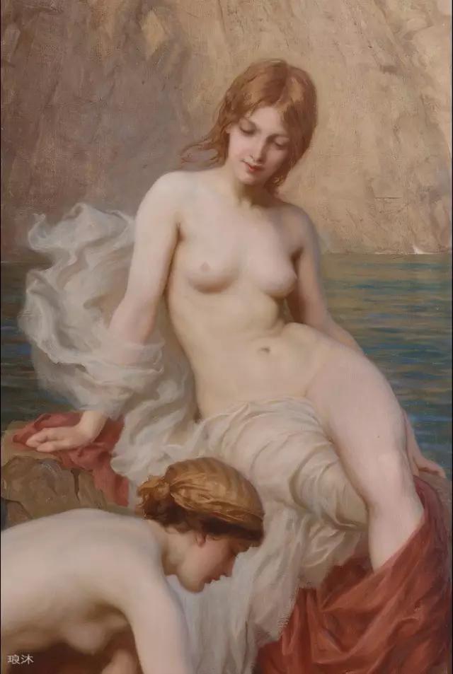 人体油画！健康与美丽需要纯净的色彩，希腊留给人类的宝贵遗产