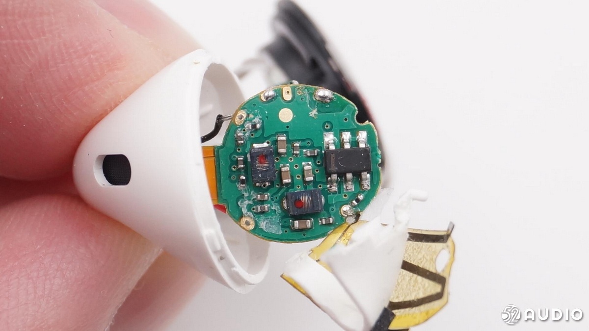 苹果耳机airpods三代拆解,高仿airpods2耳机拆解