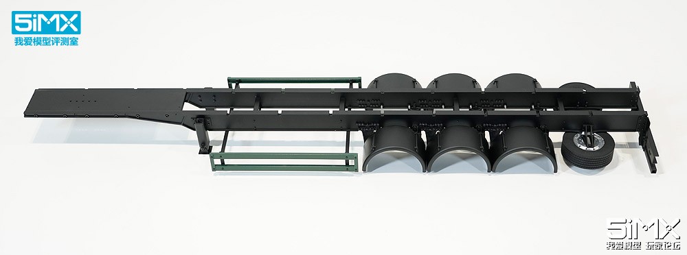 自制半挂拖车,组装一台平板车