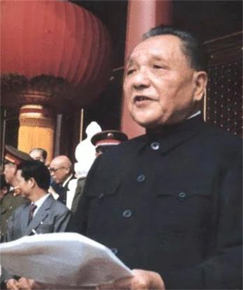 1984年*小平邓**说：对于台湾问题主张和平谈判，但不代表放弃*力武**