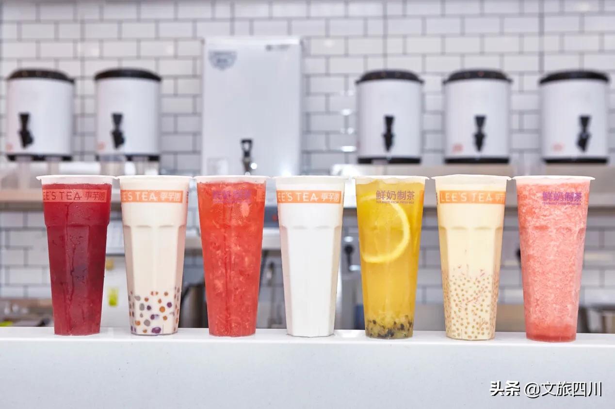 成都首家100%鲜奶制茶“李芋圆”旗舰店正式开业