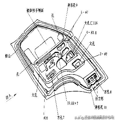五金冲压拉伸模具设计制作,五金冲压模具设计翻边