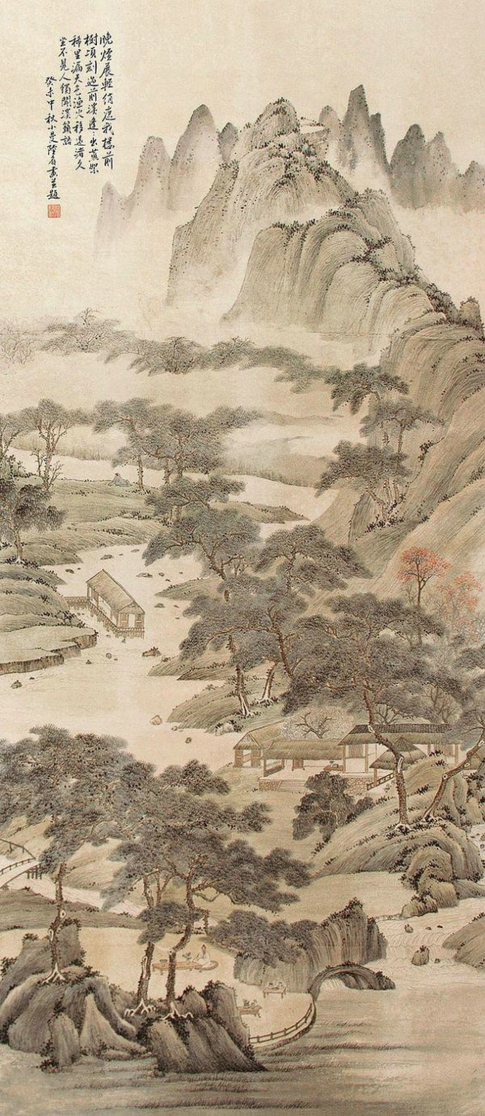 【转载】旷世才女陆小曼绘画作品