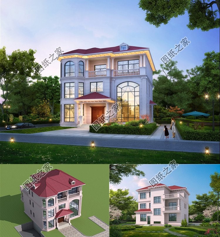 欧式风格装修效果红木,欧式装修设计高级感