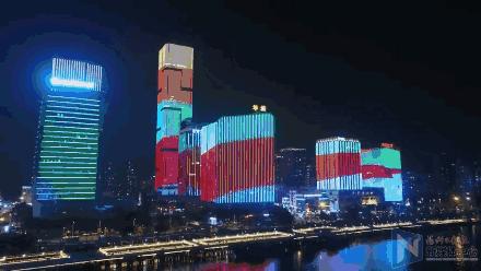 闽江夜游灯光秀,福州闽江夜游