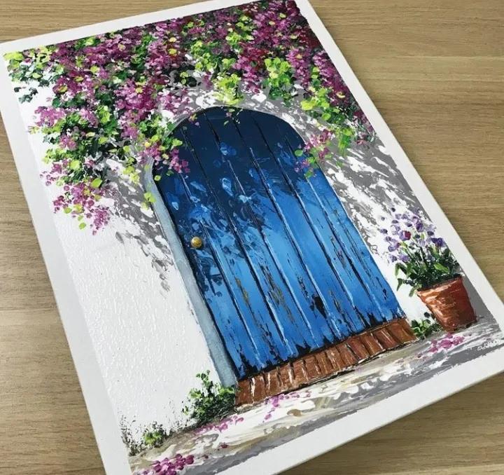 油画大全100张装饰画,精品手绘油画风景图片