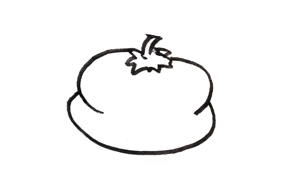 水果画简笔画可爱,卡通简笔画水果怎么画