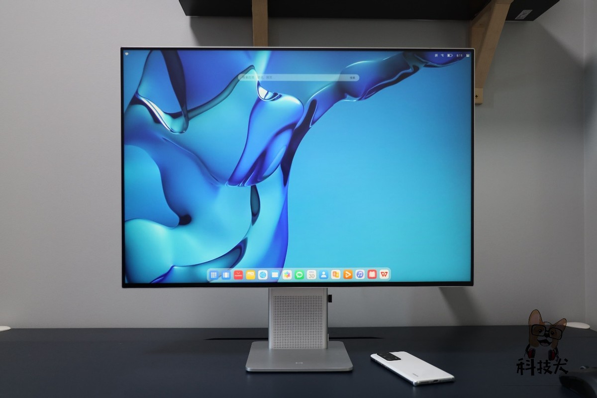 华为mateview智慧显示器沉浸式开箱,华为MateView显示器评测