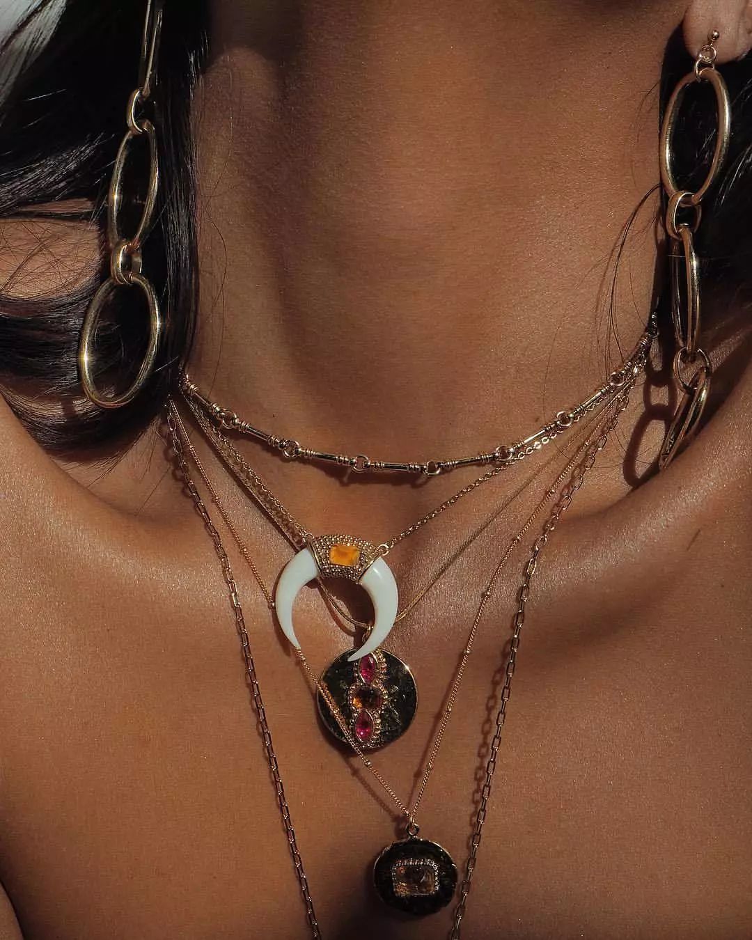 大金链子忘了戴,大金链子好久没戴了