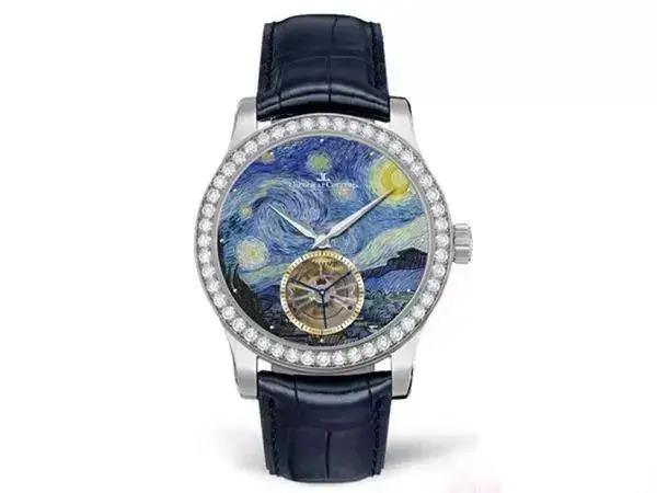 积家翻转系列梵高,积家梵高星空陀飞轮