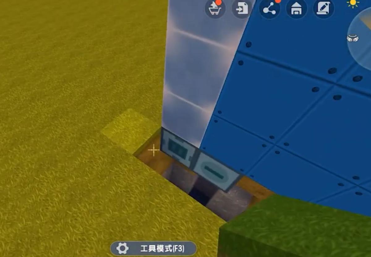 我的世界隐藏门vs迷你世界隐藏门,迷你世界怎么做比较大的电动门