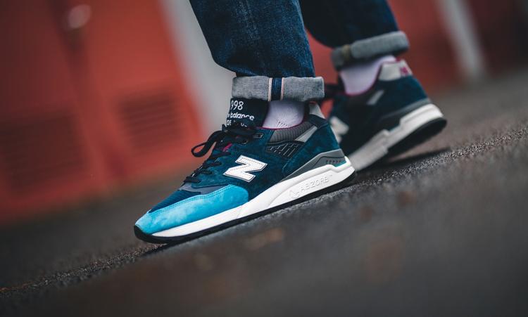 新百伦newbalance998,新百伦998和990v2上脚哪个好看