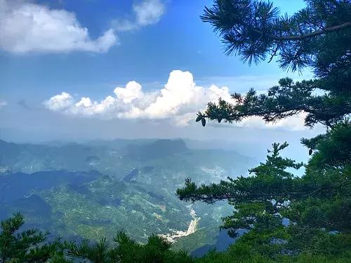 采一片天竺山的云朵别在发梢，带你感受云中漫步的奇妙幻境